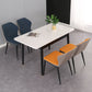Modern Rectangle Dining Table Sintered Stone Dining Table with 4 Legs,47.2"L x 29.5"W x 29.5"H Clearhalo ' dining_table' 'Dining Tables & Seating' 'Dining Tables' 'furn' 'furn_dining_table' 'Furniture' 'furniture_dining_table' 'Kitchen & Dining Furniture' 'kitchen&dining_furn' 'kitchen' 'kitchen_dining_table' 3780002