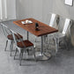 Industrial Dining Room Table Pine Solid Wood Table with Metal Base for Home Kitchen Dinner Clearhalo ' dining_table' 'Dining Tables & Seating' 'Dining Tables' 'furn' 'furn_dining_table' 'Furniture' 'furniture_dining_table' 'Kitchen & Dining Furniture' 'kitchen&dining_furn' 'kitchen' 'kitchen_dining_table' 3780023