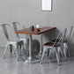 Industrial Dining Room Table Pine Solid Wood Table with Metal Base for Home Kitchen Dinner Clearhalo ' dining_table' 'Dining Tables & Seating' 'Dining Tables' 'furn' 'furn_dining_table' 'Furniture' 'furniture_dining_table' 'Kitchen & Dining Furniture' 'kitchen&dining_furn' 'kitchen' 'kitchen_dining_table' 3780034