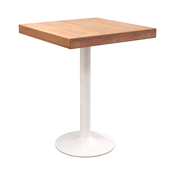 Solid Wood Industrial Style Dining Table Brown Top Table with White Frame for Dinning Room Without Chairs Clearhalo ' dining_table' 'Dining Tables & Seating' 'Dining Tables' 'furn' 'furn_dining_table' 'Furniture' 'furniture_dining_table' 'Kitchen & Dining Furniture' 'kitchen&dining_furn' 'kitchen' 'kitchen_dining_table' 3780042