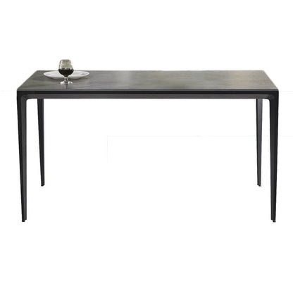Industrial Standard Rectangle Dining Table Sintered Stone Top Dining Table for Kitchen Black Clearhalo ' dining_table' 'Dining Tables & Seating' 'Dining Tables' 'Furniture' 'furniture_dining_table' 'Kitchen & Dining Furniture' 'kitchen&dining_furn' 'kitchen' 'kitchen_dining_table' 3780060