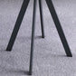 Round Sintered Stone Two-Color Dining Table Simplicity 4 Legs Table for Dining Room Clearhalo ' dining_table' 'Dining Tables & Seating' 'Dining Tables' 'furn' 'furn_dining_table' 'Furniture' 'furniture_dining_table' 'Kitchen & Dining Furniture' 'kitchen&dining_furn' 'kitchen' 'kitchen_dining_table' 3780088