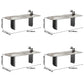 Sintered Stone Modern Rectangle Dining Table White Stone Top Table with Double Pedestal Clearhalo ' dining_table' 'Dining Tables & Seating' 'Dining Tables' 'furn' 'furn_dining_table' 'Furniture' 'furniture_dining_table' 'Kitchen & Dining Furniture' 'kitchen&dining_furn' 'kitchen' 'kitchen_dining_table' 3780111