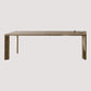Modern Style Pine Solid Wood Dining Table 4 Legs Base Rectangle Table for Home Clearhalo ' dining_table' 'Dining Tables & Seating' 'Dining Tables' 'furn' 'furn_dining_table' 'Furniture' 'furniture_dining_table' 'Kitchen & Dining Furniture' 'kitchen&dining_furn' 'kitchen' 'kitchen_dining_table' 3780147