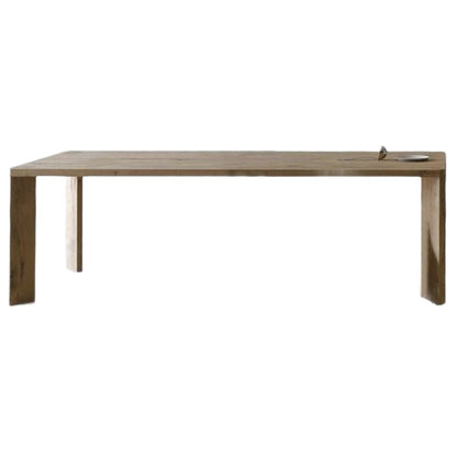 Modern Style Pine Solid Wood Dining Table 4 Legs Base Rectangle Table for Home Without Chairs Clearhalo ' dining_table' 'Dining Tables & Seating' 'Dining Tables' 'furn' 'furn_dining_table' 'Furniture' 'furniture_dining_table' 'Kitchen & Dining Furniture' 'kitchen&dining_furn' 'kitchen' 'kitchen_dining_table' 3780148