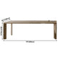 Modern Style Pine Solid Wood Dining Table 4 Legs Base Rectangle Table for Home Clearhalo ' dining_table' 'Dining Tables & Seating' 'Dining Tables' 'furn' 'furn_dining_table' 'Furniture' 'furniture_dining_table' 'Kitchen & Dining Furniture' 'kitchen&dining_furn' 'kitchen' 'kitchen_dining_table' 3780150