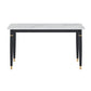 Stone Dining Site Table Traditional Luxury Rectangle Dining Table for Kitchen Home Four Leg Without Chairs Clearhalo ' dining_table' 'Dining Tables & Seating' 'Dining Tables' 'furn' 'furn_dining_table' 'Furniture' 'furniture_dining_table' 'Kitchen & Dining Furniture' 'kitchen&dining_furn' 'kitchen' 'kitchen_dining_table' 3780198
