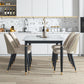 Stone Dining Site Table Traditional Luxury Rectangle Dining Table for Kitchen Home Clearhalo ' dining_table' 'Dining Tables & Seating' 'Dining Tables' 'furn' 'furn_dining_table' 'Furniture' 'furniture_dining_table' 'Kitchen & Dining Furniture' 'kitchen&dining_furn' 'kitchen' 'kitchen_dining_table' 3780199
