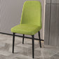 Scandinavian Home Parsons Chair Upholstered Solid Back Metal Dining Room Chair Green 1 Piece Black Clearhalo ' kitchen&dining_furn' 'Dining Chairs' 'Dining Tables & Seating' 'dining_chair' 'furn' 'furn_dining_chair' 'Furniture' 'furniture_dining_chair' 'Kitchen & Dining Furniture' 'kitchen' 3780235