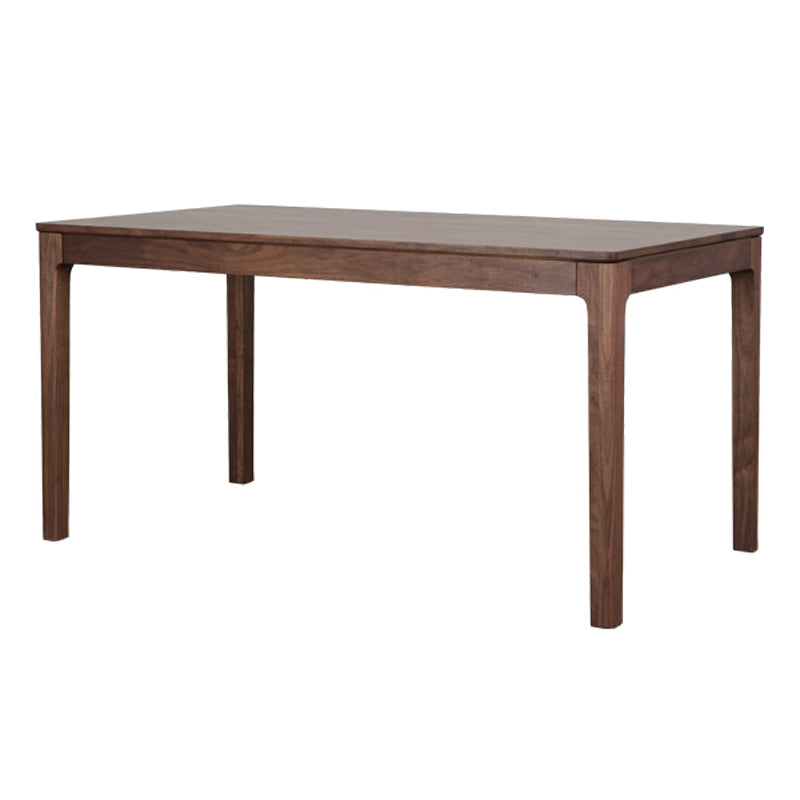 Rectangle Solid Wood Table Modern Kitchen Table with 4 Legs for Restaurant Natural Without Chairs Clearhalo ' dining_table' 'Dining Tables & Seating' 'Dining Tables' 'furn' 'furn_dining_table' 'Furniture' 'furniture_dining_table' 'Kitchen & Dining Furniture' 'kitchen&dining_furn' 'kitchen' 'kitchen_dining_table' 3815740