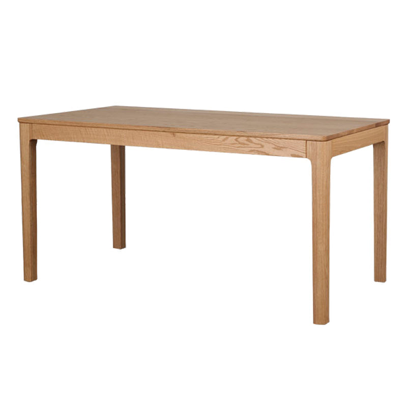 Rectangle Solid Wood Table Modern Kitchen Table with 4 Legs for Restaurant Light Wood Without Chairs Clearhalo ' dining_table' 'Dining Tables & Seating' 'Dining Tables' 'furn' 'furn_dining_table' 'Furniture' 'furniture_dining_table' 'Kitchen & Dining Furniture' 'kitchen&dining_furn' 'kitchen' 'kitchen_dining_table' 3815744