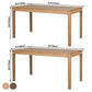 Rectangle Solid Wood Table Modern Kitchen Table with 4 Legs for Restaurant Clearhalo ' dining_table' 'Dining Tables & Seating' 'Dining Tables' 'furn' 'furn_dining_table' 'Furniture' 'furniture_dining_table' 'Kitchen & Dining Furniture' 'kitchen&dining_furn' 'kitchen' 'kitchen_dining_table' 3815749