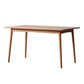 Contemporary Table Solid Wood Dining Table Rectangle for Dining Room Home Brown Without Chairs Clearhalo ' dining_table' 'Dining Tables & Seating' 'Dining Tables' 'furn' 'furn_dining_table' 'Furniture' 'furniture_dining_table' 'Kitchen & Dining Furniture' 'kitchen&dining_furn' 'kitchen' 'kitchen_dining_table' 3815770