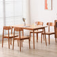 Contemporary Table Solid Wood Dining Table Rectangle for Dining Room Home Clearhalo ' dining_table' 'Dining Tables & Seating' 'Dining Tables' 'furn' 'furn_dining_table' 'Furniture' 'furniture_dining_table' 'Kitchen & Dining Furniture' 'kitchen&dining_furn' 'kitchen' 'kitchen_dining_table' 3815773