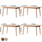 Contemporary Table Solid Wood Dining Table Rectangle for Dining Room Home Clearhalo ' dining_table' 'Dining Tables & Seating' 'Dining Tables' 'furn' 'furn_dining_table' 'Furniture' 'furniture_dining_table' 'Kitchen & Dining Furniture' 'kitchen&dining_furn' 'kitchen' 'kitchen_dining_table' 3815779