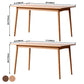 Contemporary Table Solid Wood Dining Table Rectangle for Dining Room Home Clearhalo ' dining_table' 'Dining Tables & Seating' 'Dining Tables' 'furn' 'furn_dining_table' 'Furniture' 'furniture_dining_table' 'Kitchen & Dining Furniture' 'kitchen&dining_furn' 'kitchen' 'kitchen_dining_table' 3815780