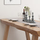 Contemporary Rectangle Shape Standard Dining Table Khaki Kitchen Dining Table with 4 Legs Base Clearhalo ' dining_table' 'Dining Tables & Seating' 'Dining Tables' 'furn' 'furn_dining_table' 'Furniture' 'furniture_dining_table' 'Kitchen & Dining Furniture' 'kitchen&dining_furn' 'kitchen' 'kitchen_dining_table' 3815815