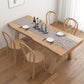 Contemporary Rectangle Shape Standard Dining Table Khaki Kitchen Dining Table with 4 Legs Base Clearhalo ' dining_table' 'Dining Tables & Seating' 'Dining Tables' 'furn' 'furn_dining_table' 'Furniture' 'furniture_dining_table' 'Kitchen & Dining Furniture' 'kitchen&dining_furn' 'kitchen' 'kitchen_dining_table' 3815822