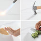 Round Sintered Stone White Dining Table Minimalist Tulip Base Table for Dining Room Clearhalo ' dining_table' 'Dining Tables & Seating' 'Dining Tables' 'furn' 'furn_dining_table' 'Furniture' 'furniture_dining_table' 'Kitchen & Dining Furniture' 'kitchen&dining_furn' 'kitchen' 'kitchen_dining_table' 3815855