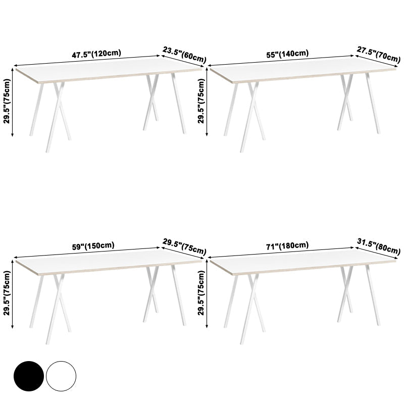 Simple Standard Sintered Stone Top Dining Table Rectangle Shape Dining Table with 6 Legs Base Clearhalo ' dining_table' 'Dining Tables & Seating' 'Dining Tables' 'furn' 'furn_dining_table' 'Furniture' 'furniture_dining_table' 'Kitchen & Dining Furniture' 'kitchen&dining_furn' 'kitchen' 'kitchen_dining_table' 3815903
