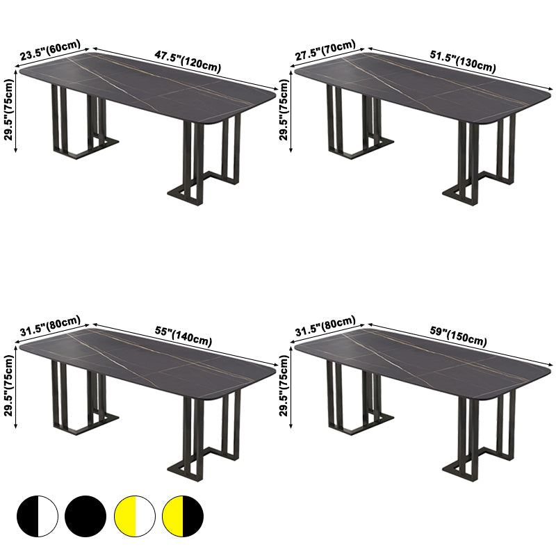 Traditional Luxury Dining Table Marble Dining Site Table for Dining Room Clearhalo ' dining_table' 'Dining Tables & Seating' 'Dining Tables' 'furn' 'furn_dining_table' 'Furniture' 'furniture_dining_table' 'Kitchen & Dining Furniture' 'kitchen&dining_furn' 'kitchen' 'kitchen_dining_table' 3815917