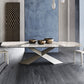 Metal Traditional Luxury Rectangular Dining Table Sintered Stone Dining Table with Pedestal Base Clearhalo ' dining_table' 'Dining Tables & Seating' 'Dining Tables' 'furn' 'furn_dining_table' 'Furniture' 'furniture_dining_table' 'Kitchen & Dining Furniture' 'kitchen&dining_furn' 'kitchen' 'kitchen_dining_table' 3815921