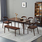 Rectangle Hickory Wooden Dining Table Modern Table in Nature with 4 Legs Clearhalo ' dining_table' 'Dining Tables & Seating' 'Dining Tables' 'furn' 'furn_dining_table' 'Furniture' 'furniture_dining_table' 'Kitchen & Dining Furniture' 'kitchen&dining_furn' 'kitchen' 'kitchen_dining_table' 3815996