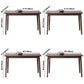 Rectangle Hickory Wooden Dining Table Modern Table in Nature with 4 Legs Clearhalo ' dining_table' 'Dining Tables & Seating' 'Dining Tables' 'furn' 'furn_dining_table' 'Furniture' 'furniture_dining_table' 'Kitchen & Dining Furniture' 'kitchen&dining_furn' 'kitchen' 'kitchen_dining_table' 3815998