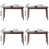 Rectangle Hickory Wooden Dining Table Modern Table in Nature with 4 Legs Clearhalo ' dining_table' 'Dining Tables & Seating' 'Dining Tables' 'furn' 'furn_dining_table' 'Furniture' 'furniture_dining_table' 'Kitchen & Dining Furniture' 'kitchen&dining_furn' 'kitchen' 'kitchen_dining_table' 3815998