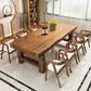 Simple Solid Wood Brown Dining Table Rectangle Shape Standard Dining Table for Kitchen Clearhalo ' dining_table' 'Dining Tables & Seating' 'Dining Tables' 'furn' 'furn_dining_table' 'Furniture' 'furniture_dining_table' 'Kitchen & Dining Furniture' 'kitchen&dining_furn' 'kitchen' 'kitchen_dining_table' 3816007