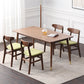 Rectangle Wood Dining Table Modern White Oak Table in Nature with 4 Legs Clearhalo ' dining_table' 'Dining Tables & Seating' 'Dining Tables' 'furn' 'furn_dining_table' 'Furniture' 'furniture_dining_table' 'Kitchen & Dining Furniture' 'kitchen&dining_furn' 'kitchen' 'kitchen_dining_table' 3816038