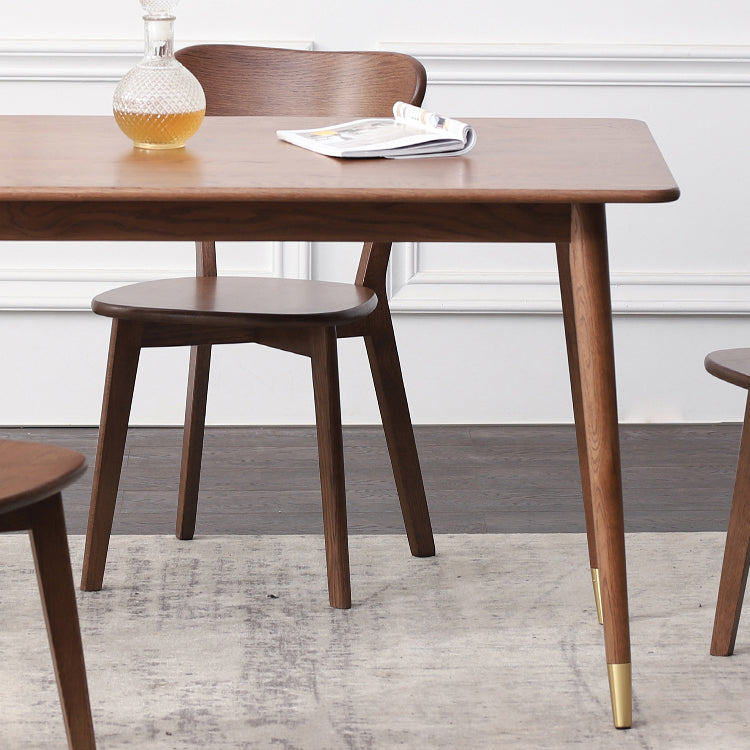 Rectangle Wood Dining Table Modern White Oak Table in Nature with 4 Legs Clearhalo ' dining_table' 'Dining Tables & Seating' 'Dining Tables' 'furn' 'furn_dining_table' 'Furniture' 'furniture_dining_table' 'Kitchen & Dining Furniture' 'kitchen&dining_furn' 'kitchen' 'kitchen_dining_table' 3816039