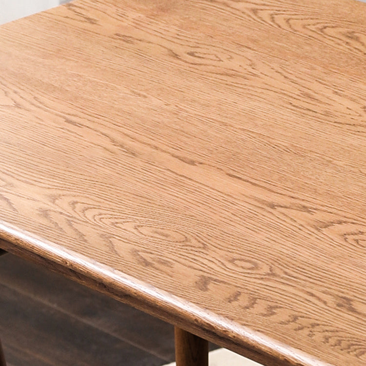 Rectangle Wood Dining Table Modern White Oak Table in Nature with 4 Legs Clearhalo ' dining_table' 'Dining Tables & Seating' 'Dining Tables' 'furn' 'furn_dining_table' 'Furniture' 'furniture_dining_table' 'Kitchen & Dining Furniture' 'kitchen&dining_furn' 'kitchen' 'kitchen_dining_table' 3816041