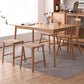 Contemporary Style 4-foot Furniture Solid Wood Dining Table Rectangle for Home Clearhalo ' dining_table' 'Dining Tables & Seating' 'Dining Tables' 'furn' 'furn_dining_table' 'Furniture' 'furniture_dining_table' 'Kitchen & Dining Furniture' 'kitchen&dining_furn' 'kitchen' 'kitchen_dining_table' 3816061