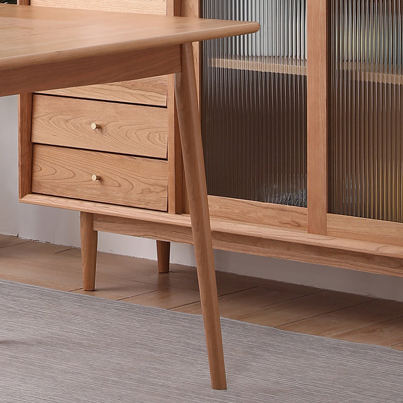 Contemporary Style 4-foot Furniture Solid Wood Dining Table Rectangle for Home Clearhalo ' dining_table' 'Dining Tables & Seating' 'Dining Tables' 'furn' 'furn_dining_table' 'Furniture' 'furniture_dining_table' 'Kitchen & Dining Furniture' 'kitchen&dining_furn' 'kitchen' 'kitchen_dining_table' 3816067