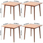 Contemporary Style 4-foot Furniture Solid Wood Dining Table Rectangle for Home Clearhalo ' dining_table' 'Dining Tables & Seating' 'Dining Tables' 'furn' 'furn_dining_table' 'Furniture' 'furniture_dining_table' 'Kitchen & Dining Furniture' 'kitchen&dining_furn' 'kitchen' 'kitchen_dining_table' 3816068