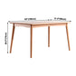 Contemporary Style 4-foot Furniture Solid Wood Dining Table Rectangle for Home Clearhalo ' dining_table' 'Dining Tables & Seating' 'Dining Tables' 'furn' 'furn_dining_table' 'Furniture' 'furniture_dining_table' 'Kitchen & Dining Furniture' 'kitchen&dining_furn' 'kitchen' 'kitchen_dining_table' 3816070