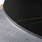 Round Two-Color Dining Table Sintered Stone Table Luxury with Tulip Base Clearhalo ' dining_table' 'Dining Tables & Seating' 'Dining Tables' 'furn' 'furn_dining_table' 'Furniture' 'furniture_dining_table' 'Kitchen & Dining Furniture' 'kitchen&dining_furn' 'kitchen' 'kitchen_dining_table' 3816107