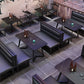 Industrial Sintered Stone Dinner Room Kitchen Table Black Metal Base Table for Dinning Room Clearhalo ' dining_table' 'Dining Tables & Seating' 'Dining Tables' 'furn' 'furn_dining_table' 'Furniture' 'furniture_dining_table' 'Kitchen & Dining Furniture' 'kitchen&dining_furn' 'kitchen' 'kitchen_dining_table' 3816114
