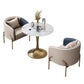 Round Tulip Base Dinette Table Traditional Luxury Stone Dining Room Collection Clearhalo ' dining_table' 'Dining Tables & Seating' 'Dining Tables' 'furn' 'furn_dining_table' 'Furniture' 'furniture_dining_table' 'Kitchen & Dining Furniture' 'kitchen&dining_furn' 'kitchen' 'kitchen_dining_table' 3816135