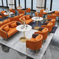 Round Tulip Base Dinette Table Traditional Luxury Stone Dining Room Collection Clearhalo ' dining_table' 'Dining Tables & Seating' 'Dining Tables' 'furn' 'furn_dining_table' 'Furniture' 'furniture_dining_table' 'Kitchen & Dining Furniture' 'kitchen&dining_furn' 'kitchen' 'kitchen_dining_table' 3816142