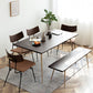 Oak Solid Wood Dining Table Traditional Luxury Dining Site Table with 4-foot Clearhalo ' dining_table' 'Dining Tables & Seating' 'Dining Tables' 'furn' 'furn_dining_table' 'Furniture' 'furniture_dining_table' 'Kitchen & Dining Furniture' 'kitchen&dining_furn' 'kitchen' 'kitchen_dining_table' 3816159