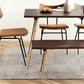 Oak Solid Wood Dining Table Traditional Luxury Dining Site Table with 4-foot Clearhalo ' dining_table' 'Dining Tables & Seating' 'Dining Tables' 'furn' 'furn_dining_table' 'Furniture' 'furniture_dining_table' 'Kitchen & Dining Furniture' 'kitchen&dining_furn' 'kitchen' 'kitchen_dining_table' 3816165