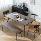 Oak Solid Wood Dining Table Traditional Luxury Dining Site Table with 4-foot Clearhalo ' dining_table' 'Dining Tables & Seating' 'Dining Tables' 'furn' 'furn_dining_table' 'Furniture' 'furniture_dining_table' 'Kitchen & Dining Furniture' 'kitchen&dining_furn' 'kitchen' 'kitchen_dining_table' 3816170