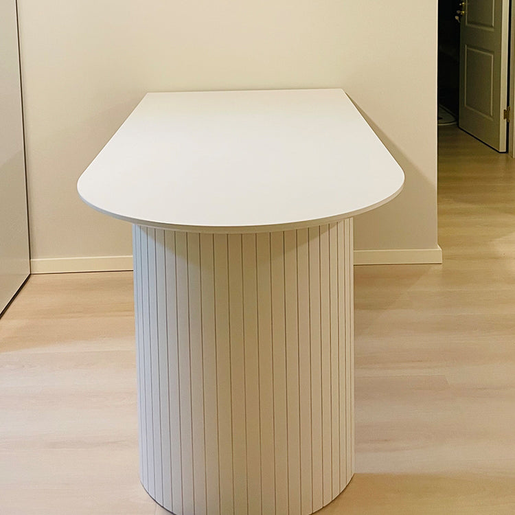 Contemporary Home Pine Solid Wood Dining Table Freeform Table with Double Pedestal Base Clearhalo ' dining_table' 'Dining Tables & Seating' 'Dining Tables' 'furn' 'furn_dining_table' 'Furniture' 'furniture_dining_table' 'Kitchen & Dining Furniture' 'kitchen&dining_furn' 'kitchen' 'kitchen_dining_table' 3816218