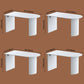 Contemporary Home Pine Solid Wood Dining Table Freeform Table with Double Pedestal Base Clearhalo ' dining_table' 'Dining Tables & Seating' 'Dining Tables' 'furn' 'furn_dining_table' 'Furniture' 'furniture_dining_table' 'Kitchen & Dining Furniture' 'kitchen&dining_furn' 'kitchen' 'kitchen_dining_table' 3816225