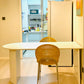 Contemporary Home Pine Solid Wood Dining Table Freeform Table with Double Pedestal Base Clearhalo ' dining_table' 'Dining Tables & Seating' 'Dining Tables' 'furn' 'furn_dining_table' 'Furniture' 'furniture_dining_table' 'Kitchen & Dining Furniture' 'kitchen&dining_furn' 'kitchen' 'kitchen_dining_table' 3816229