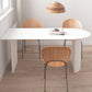 Contemporary Home Pine Solid Wood Dining Table Freeform Table with Double Pedestal Base Clearhalo ' dining_table' 'Dining Tables & Seating' 'Dining Tables' 'furn' 'furn_dining_table' 'Furniture' 'furniture_dining_table' 'Kitchen & Dining Furniture' 'kitchen&dining_furn' 'kitchen' 'kitchen_dining_table' 3816230