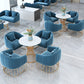 Luxury Style Sintered Stone Dining Table Single Pedestal Base Round Table for Home Clearhalo ' dining_table' 'Dining Tables & Seating' 'Dining Tables' 'furn' 'furn_dining_table' 'Furniture' 'furniture_dining_table' 'Kitchen & Dining Furniture' 'kitchen&dining_furn' 'kitchen' 'kitchen_dining_table' 3816276