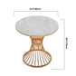 Luxury Style Sintered Stone Dining Table Single Pedestal Base Round Table for Home Clearhalo ' dining_table' 'Dining Tables & Seating' 'Dining Tables' 'furn' 'furn_dining_table' 'Furniture' 'furniture_dining_table' 'Kitchen & Dining Furniture' 'kitchen&dining_furn' 'kitchen' 'kitchen_dining_table' 3816281